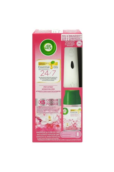 Air Wick Odorizant de cameră, Airwick, Ap, Res 250 ml Magnolie și Cireșe