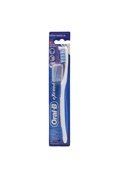 Coral Beauty Toothbrush, Oral B, Medium Exceed