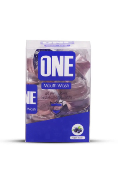 ONE غسول فم بنكهة التوت 20 كبسولة × 15 مل