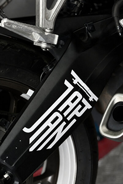 Banxtre Japan Lettering Logo Sticker for Japanese Motorcycle Group (20Cmx10Cm)