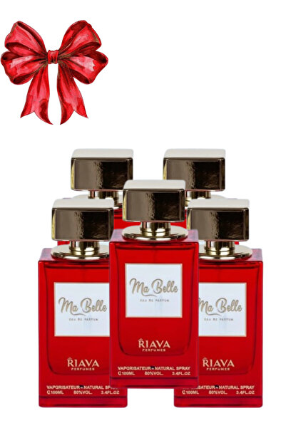 RIAVA PERFUMES 5 قطع من عطر ما بيل 100 مل