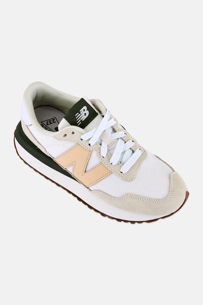 New Balance حذاء جري نسائي WS237YW برباط، لون أبيض فاتح