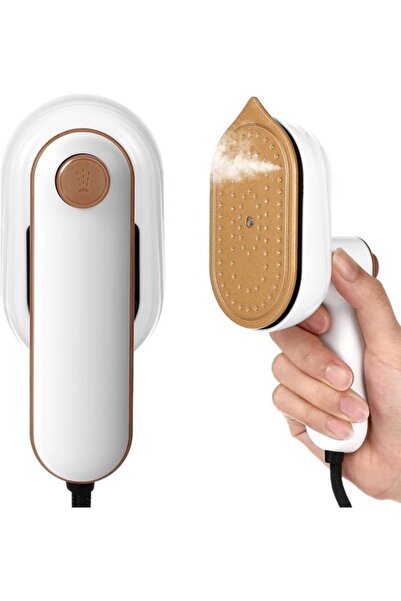 STARSTAR Portable Mini Iron with 180° Swivel Handle - Cordless and Foldable S...