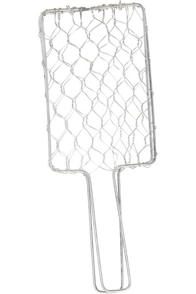 STARSTAR Barbecue Tool Set - Iron Fish Grill Basket, Practical Portable Barbe...