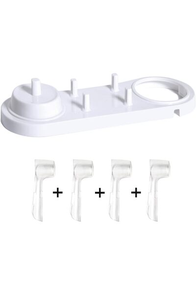 STARSTAR Five-piece set - Electric toothbrush holder and brush head cap for O...