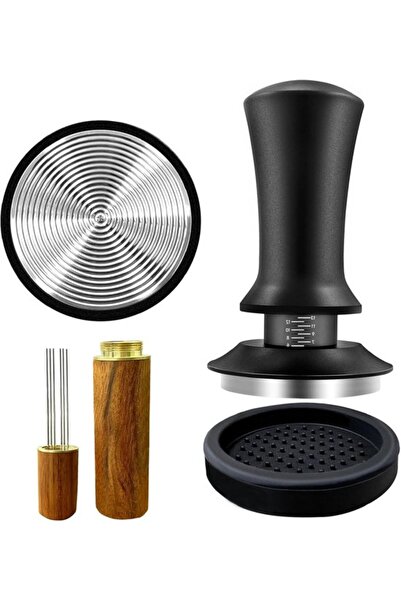 STARSTAR Stainless Steel Espresso Tamper Set 51 mm - Coffee Accessories for B...