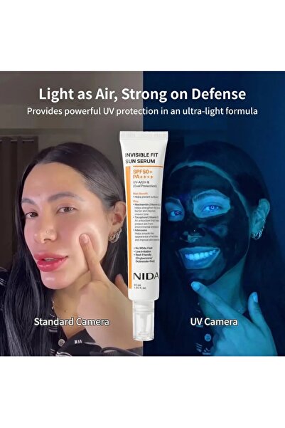 Nida Nida Invisible Fit Sun Protection Serum (Nida Invisible Fit) - 40 Ml.