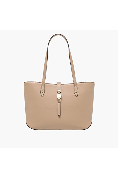 SASHA Solid Tote Bag with Double Handle