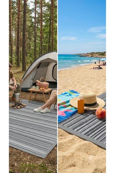 CRAFT HOME Camping, Picnic, Beach Mat Wicker 240X310