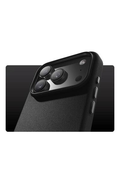 NO BRAND Husă din piele cu MagSafe Elago iPhone 17 Pro Negru