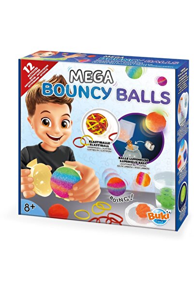NO BRAND Set experimental Mega Bouncing Balls pentru copii cu accesorii Buki