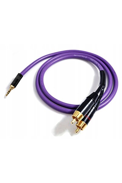 NO BRAND Cablu Jack 3.5 - 2RCA CINCH MELODIKA MDMJ2R50 5m