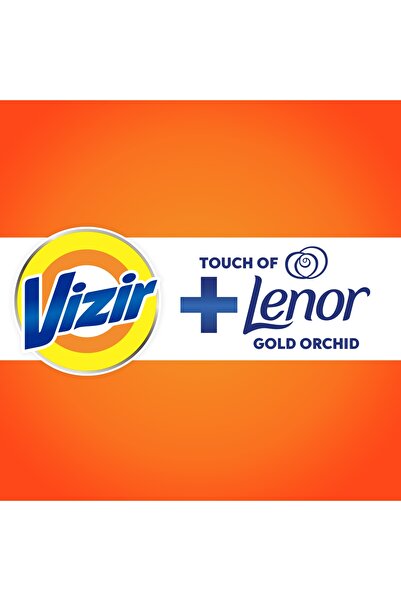 Vizir Detergent lichid, + Atingere de Lenor Gold Orchid, 2.25 l, 50 spălări