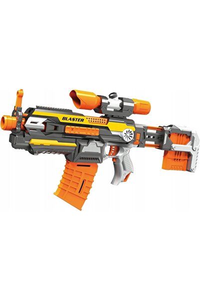 Blaster Squad CARABINĂ AUTOMATĂ PISTOLY, SET CU 2 MAGAZINE, LUNETĂ, ȘOSETE, C...