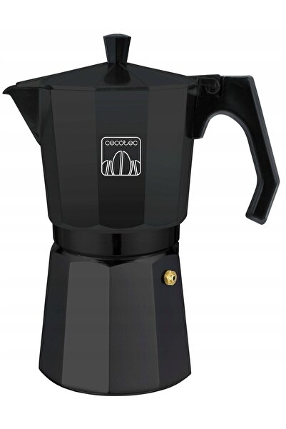 CECOTEC Cafetieră clasică Mokclassic 600, aluminiu negru, Mokclassic 300 ml