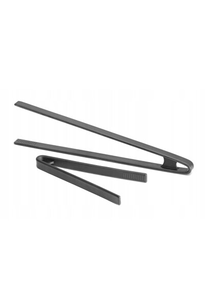 HENDI Pensetă de bucătărie din silicon 290 mm neagră - 171349