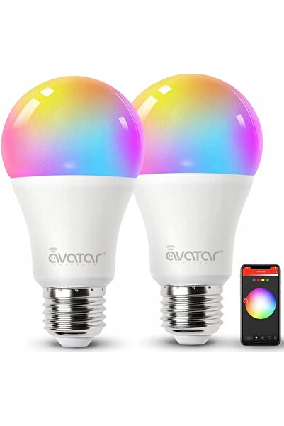 NO BRAND Bec LED Inteligent RGBWC E27 9W WIFI AVATAR F194