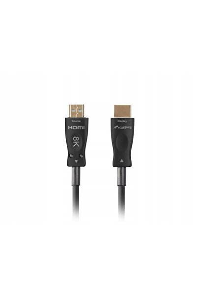 Lanberg Cablu HDMI M/M V2.1 30M 8K Negru Optic AOC
