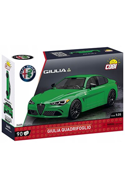 COBI BLOCKS 24605 Mașină Auto ALFA ROMEO Giulia Quadrifoglio 90 El.