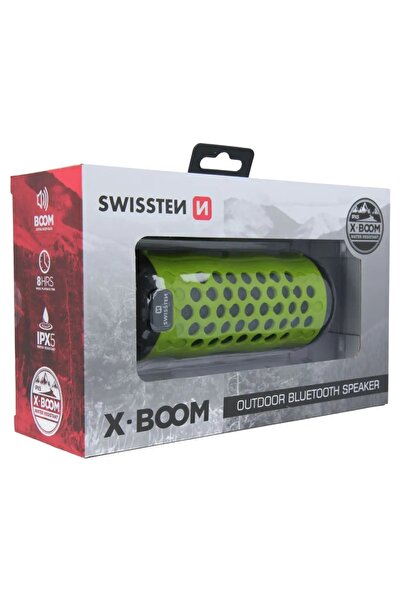 NO BRAND Difuzor Bluetooth SWISSTEN X-BOOM 2x5W 2000 mAh USB-C, puternic, com...