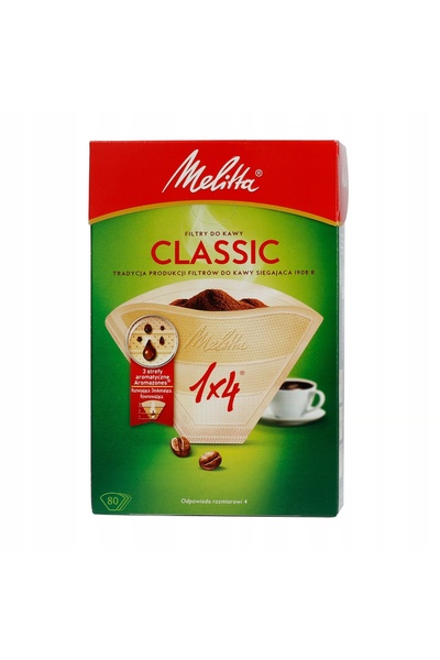 melitta set de filtre de cafea din hârtie ORIGINAL CLASSIC 1x4 pentru aparatu...