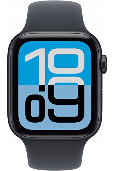 Apple Ceas SE 3 GPS + Cellular 44mm Midnight cu curea sport - M/L