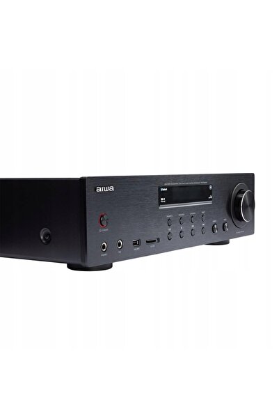 Aiwa AMPLITUNER AMPLIFICATOR BLUETOOTH corector de sunet AMU-120BTBK + TELECO...