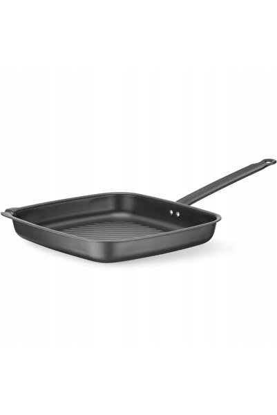 HENDI Tavă grill din oțel carbon 28x28