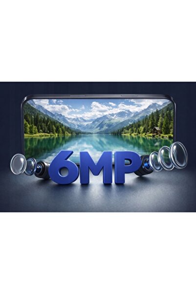 NO BRAND Kit de supraveghere IP 6 camere PoE de exterior 6MPx Lumină intelige...