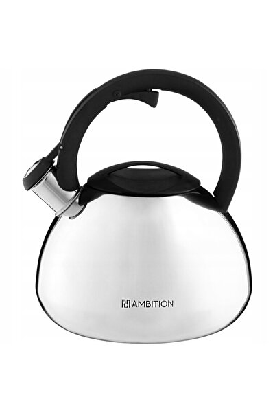 Ambition CEAINIC BERRY 2,6 L CU FLĂCĂRĂ DE SEMNALIZARE, OȚEL INOXIDABIL, PENT...