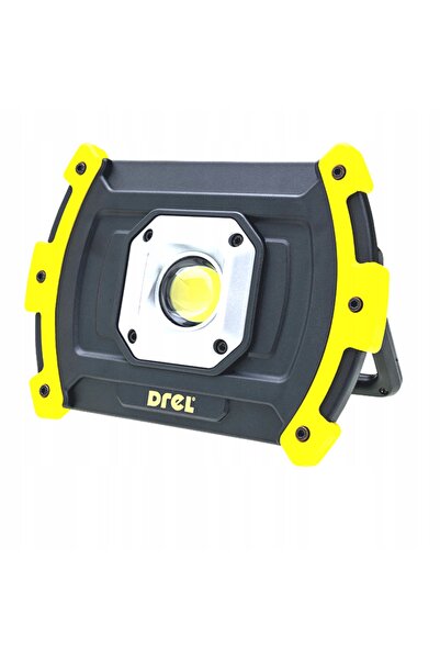 drel PROIECTOR PORTABIL DE LUCRU, ALB RECE, HALOGEN, 600 LM, LED 5W