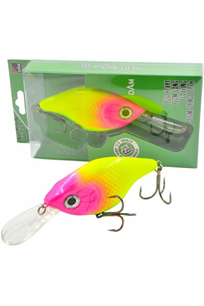 NO BRAND Wobler pentru sumă DAM MadCat Tight-S Deep 16cm 70g # 2/0 bomboane 1...