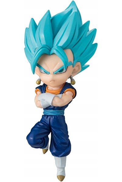 BANDAI Super Saiyan Blue Vegito Chibi Masters - Figurină Dragon Ball