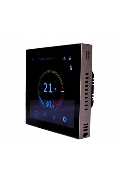 NO BRAND REGULATOR DE TEMPERATURĂ WIRELESS OCTA SĂPTĂȘTIAL CU WiFi SILENT NEGRU