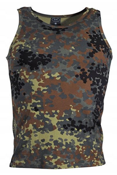 NO BRAND Tricou militar american Flecktarn, MFH, 100% bumbac, 170 g/m² XXL
