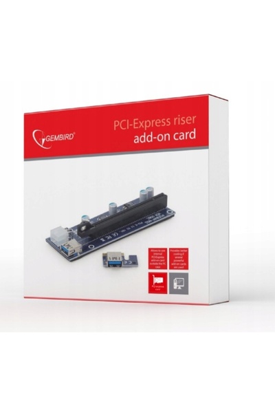 NO BRAND RISER PCI-E 1x-16x USB SATA MOLEX MINING BITCOIN