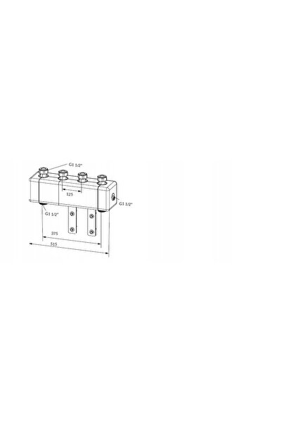 NO BRAND DISTRIBUITOR KSV125-2 HW 70 kW cu 2 circuite de pompare și cuplaj hi...
