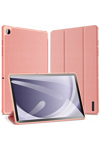 NO BRAND Husă pliabilă Dux Ducis pentru Galaxy Tab A9 Plus, roz, tip flip cover