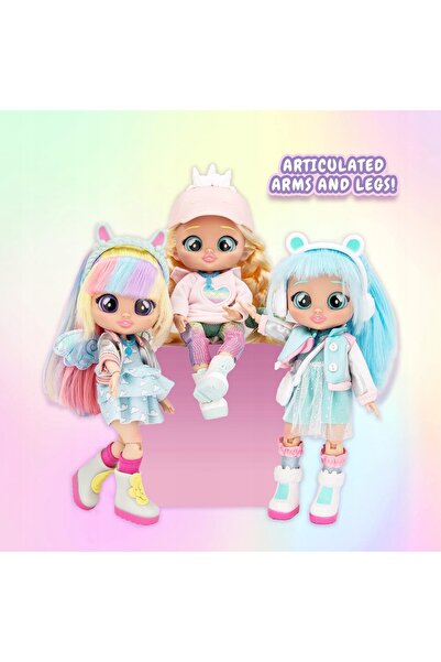 Cry Babies Set de accesorii pentru păpuși BFF CRYSTAL DOLL, cadou pentru copii
