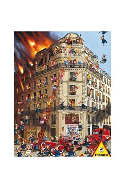 NO BRAND Puzzle 1000 - Pompieri PIATNIK Piatnik