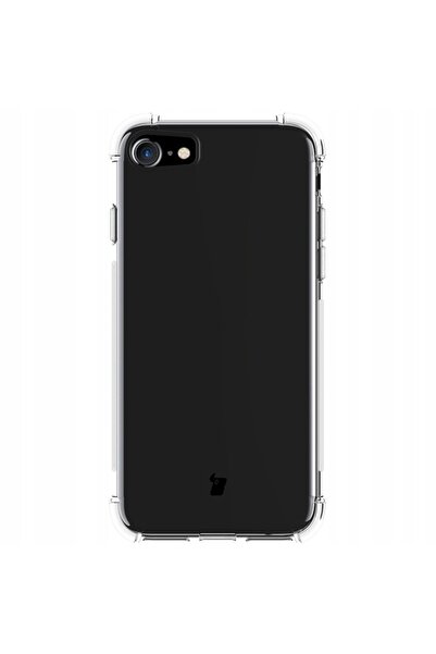 NO BRAND Husă + 2x sticlă + protecție cameră Bizon pentru iPhone SE 2020 8/7