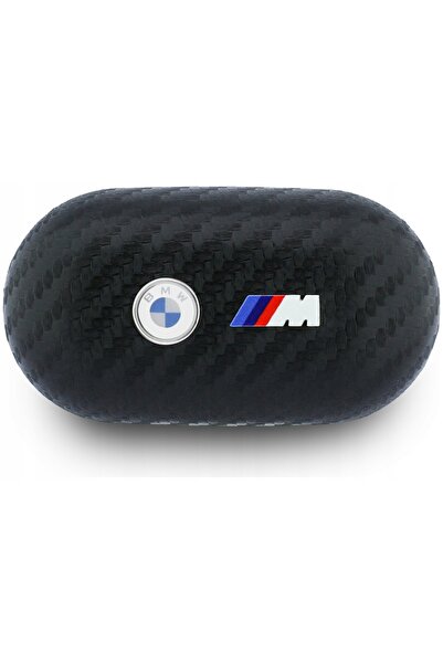 NO BRAND Căști in-ear BMW Logo Carbon Metalic ENC Negru