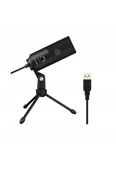 NO BRAND FIFINE K669B MICROFON CAPACITIV DE STUDIU USB PENTRU GAMERS DE PC + ...