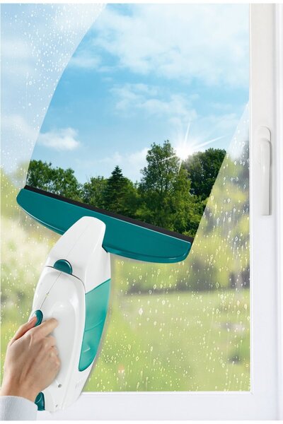Leifheit Dry Clean detergent pentru geamuri cu mâner telescopic