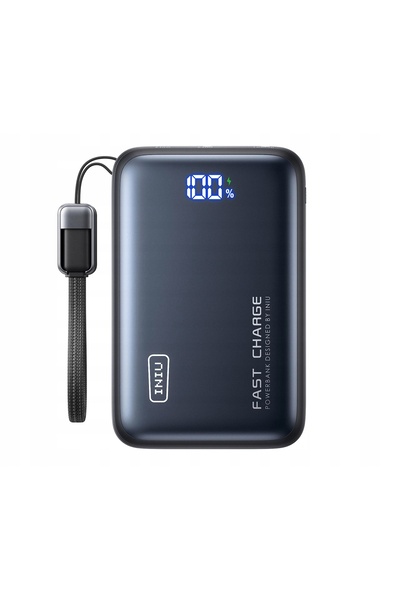 NO BRAND Powerbank INIU Leopard Power 20000 mAh 65W Negru