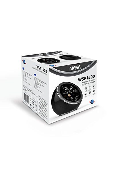 NO BRAND Stație meteo NASA Weather WSP1500 + Difuzor Bluetooth + Radio FM + C...