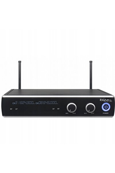 NO BRAND Set de 2 microfoane portabile UHF+ pentru vorbire și cântat
