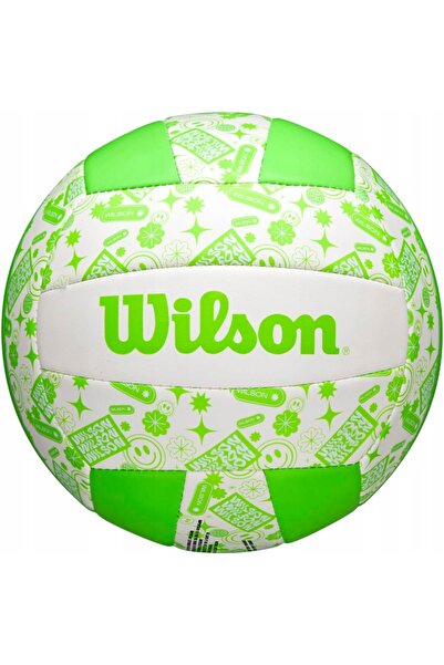 Wilson Minge de VOLEI pentru VOLLEYBALL STAMP WV4007502XB Verde/Alb