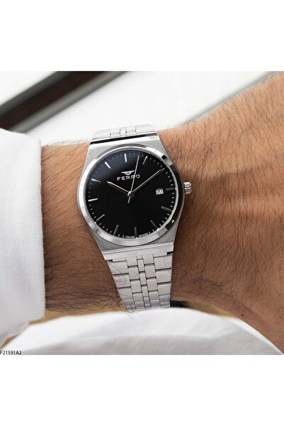 FERRO F21591A2 Men's Wristwatch with Steel Strap