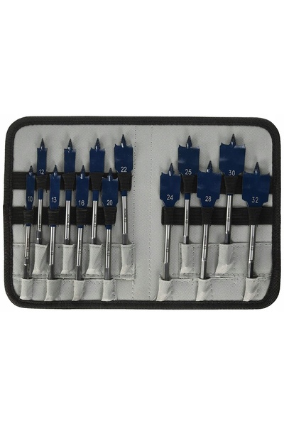 Bosch Set de 13 burghie autoforante pentru lemn 10-32mm